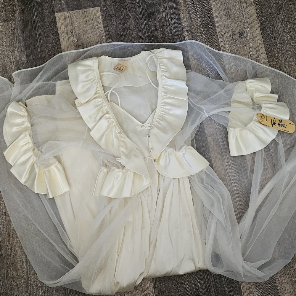 Val mode vintage nightgown - Picture 6 of 13